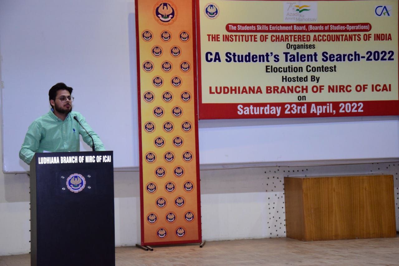 CA Talent Search 2022 – ICAI